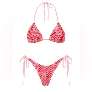 Triangl Crochet Bikini Set